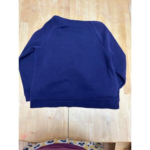 Nike Purple Snorkel Hood Womens Sweatshirt with Pockets Size L - Picture 5 of 10